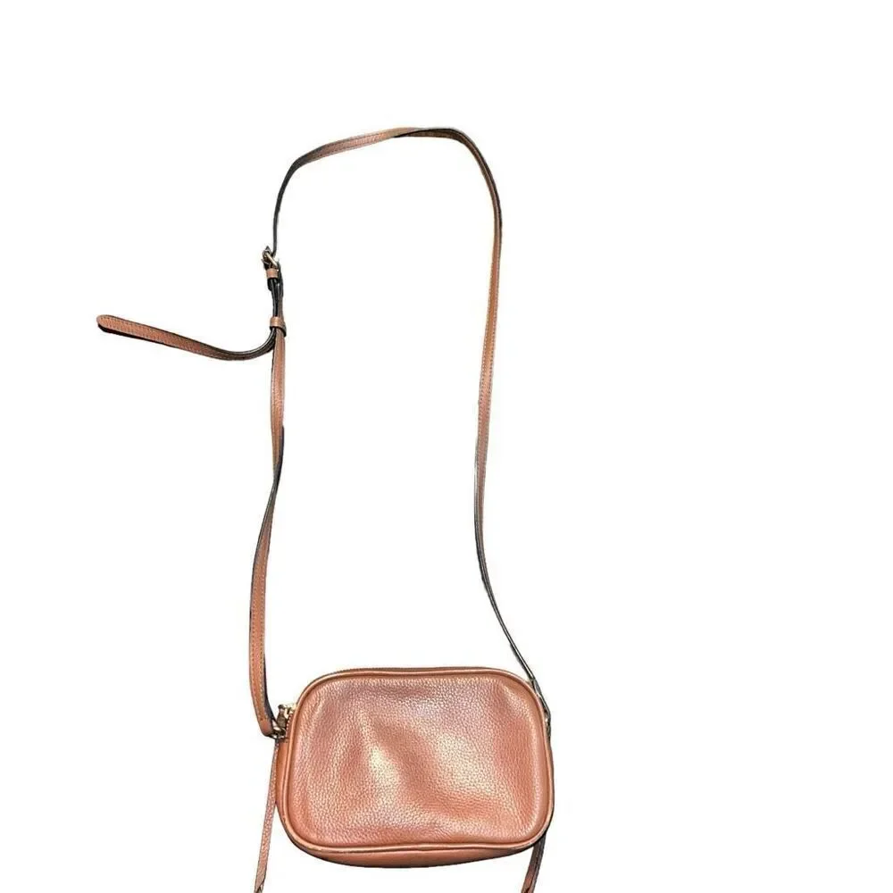 BANANA REPUBLIC Brown Leather Crossbody Purse